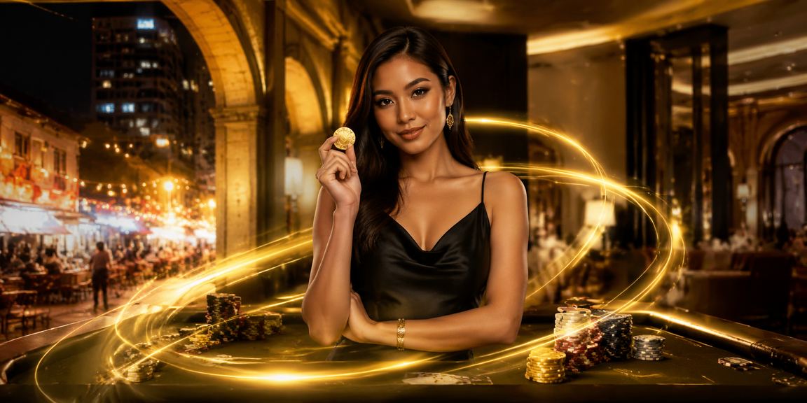 Pemain bermain permainan kad poker dan blackjack di Kuala Lumpur Malaysia