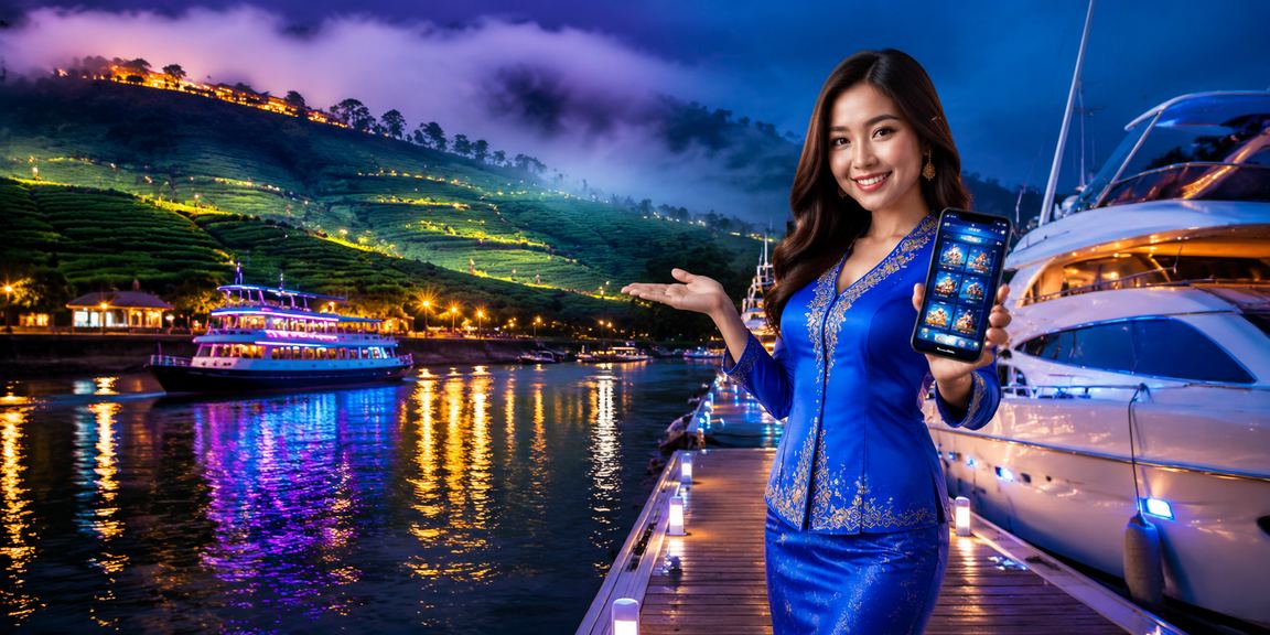Suasana hiburan kasino Malaysia dengan pakaian tradisional baju kurung