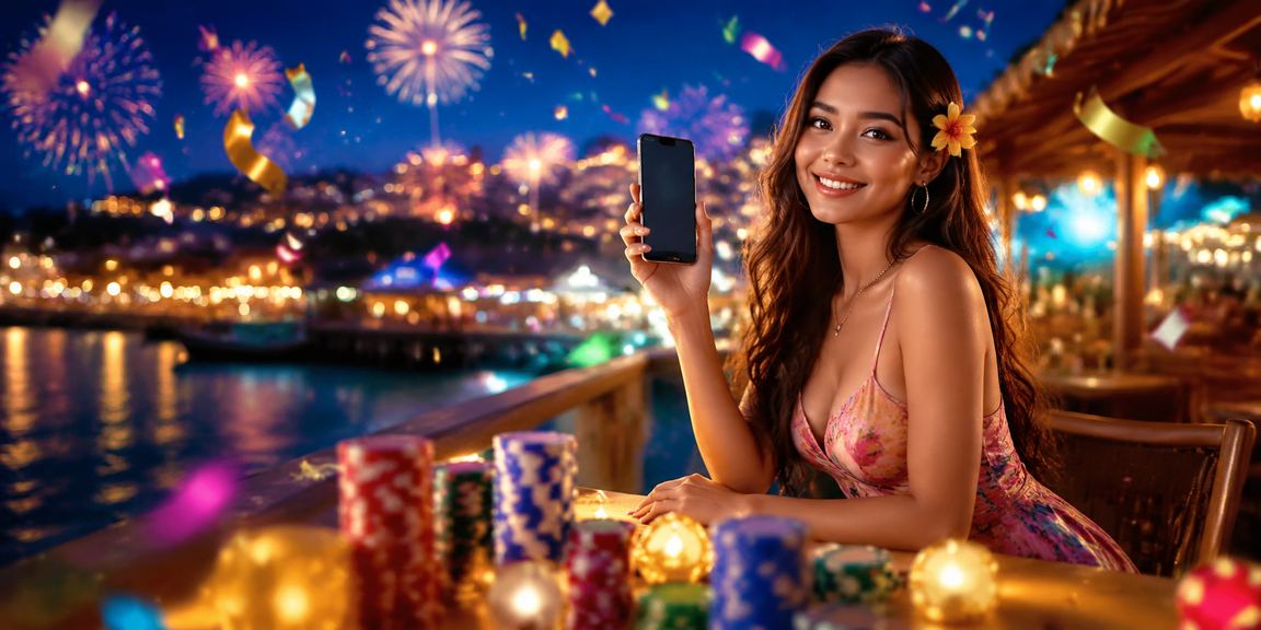 Pemain kasino Malaysia bermain poker dalam talian menggunakan telefon pintar